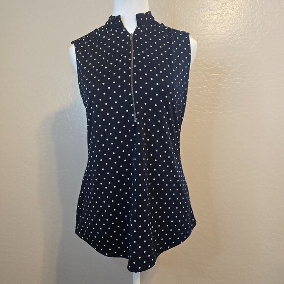 PerSeption Concept Polka Dot Tank Top - Picture 1 of 7